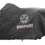 MORETTI κουκούλα μηχανής LXMA2753 με θήκη, L 246x104x127cm, μαύρη - 5905220802753