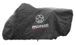 MORETTI κουκούλα μηχανής LXMA2753 με θήκη, L 246x104x127cm, μαύρη - 5905220802753