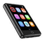 RUIZU MP3 player M20 με οθόνη αφής 2.8", 16GB, Bluetooth, ελληνικό μενού, μαύρο - 5210131110089