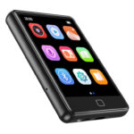 RUIZU MP3 player M20 με οθόνη αφής 2.8", 16GB, ελληνικό μενού, μαύρο - 5210131110089