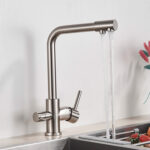 BRUNO μπαταρία πάγκου κουζίνας M54510-207, τρίοδη, αναμεικτική, ασημί - 5210131079997 - Image 2