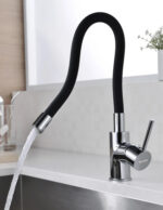BRUNO μπαταρία πάγκου κουζίνας M54804-006C-S626, εύκαμπτη, αναμεικτική, μαύρη - 5210131065204 - Image 2