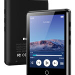 RUIZU MP3 player M6 με οθόνη αφής 2.8", 8GB, Bluetooth, ελληνικό μενού, μαύρο - 5210131078501