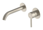 BRUNO μπαταρία νιπτήρα M61615-207, εντοιχισμού, αναμεικτική, ασημί - 5210131096147