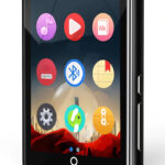 RUIZU MP3 player M7 με οθόνη αφής 2.8", 16GB, ελληνικό μενού, μαύρο - 5210131128961