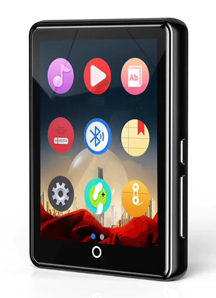 M7-16GB RUIZU MP3 player M7 με οθόνη αφής 2.8", 16GB, Bluetooth, ελληνικό μενού, μαύρο - 5210131128961 - Image 1