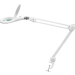 PROSKIT μεγεθυντικός φακός MA-1209LI με σφιγκτήρα, LED, 5D 2.25x, λευκός - 4711552152685
