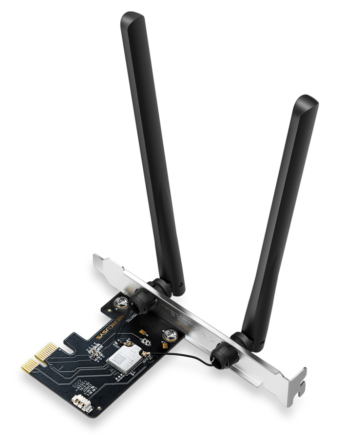 MA86XE MERCUSYS κάρτα δικτύου MA86XE, AXE5400, Wi-Fi 6E, Bluetooth, PCIe, V.1.0 - 6957939000981 - Image 1