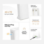 MERCUSYS router MB110-4G, 4G LTE, WiFi 300 Mbps, Ver. 2.0 - 6957939002008 - Image 2