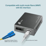 TP-LINK Gigabit Multi-Mode Media Converter MC200CM, Ver. 4.0 - 6935364030438 - Image 2