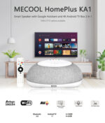 MECOOL TV Box & smart ηχείο KA1 με αποκωδικοποιητή, 4K, Android 11 - 5210131060001 - Image 2