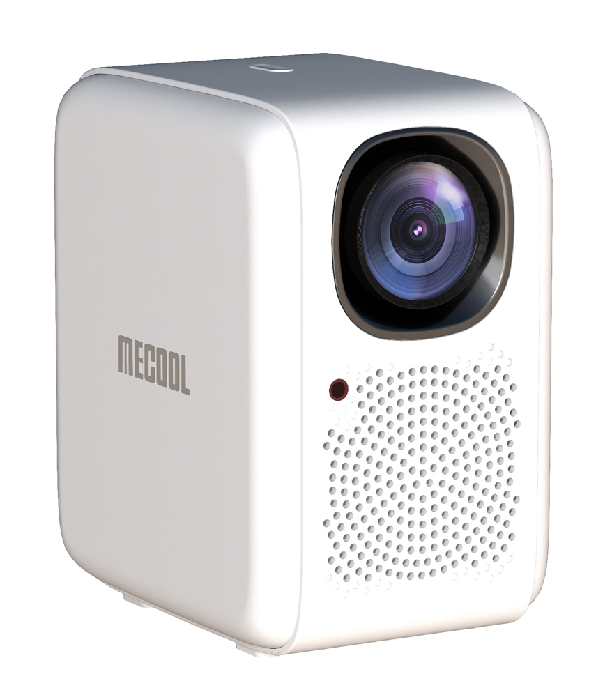 MCL-KP2 MECOOL smart βιντεοπροβολέας KP2, 1080p FHD, 600 ANSI, Wi-Fi, λευκός - 5210131083130 - Image 1