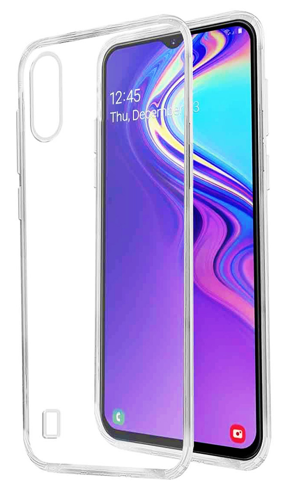 MOB-1274 POWERTECH Θήκη Clear 0.5mm TPU για SAMSUNG Galaxy M10, διάφανη - 5901737993601 - Image 1