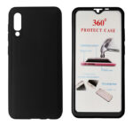 POWERTECH Θήκη Body 360° με Tempered Glass για Xiaomi Mi 9, μαύρη - 5210131012970