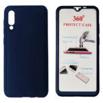 POWERTECH Θήκη Body 360° με Tempered Glass για Xiaomi Mi 9, μπλε - 5210131012987