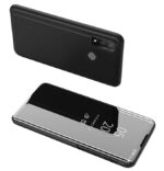 POWERTECH θήκη Clear view MOB-1515, Huawei P Smart 2020, μαύρη - 9111201904354