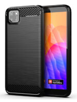 POWERTECH Θήκη Carbon Flex MOB-1523, Huawei Y5p, μαύρη - 9111201904989