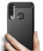 POWERTECH Θήκη Carbon Flex MOB-1524, Huawei Y6p, μαύρη - 9111201904996 - Image 2