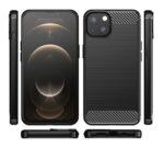 POWERTECH Θήκη Carbon MOB-1659 για iPhone 13 mini, μαύρη - 9145576212530 - Image 2