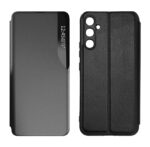 POWERTECH θήκη Smart view MOB-1915 για Samsung A24, μαύρη - 5900217983347