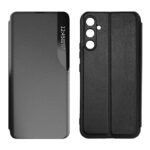 POWERTECH θήκη Smart view MOB-1915 για Samsung A24, μαύρη - 5900217983347