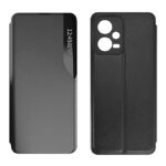 POWERTECH θήκη Smart view MOB-1918 για Xiaomi Note 12 5G/Poco X5, μαύρη - 5900217984726