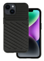 POWERTECH Θήκη Thunder MOB-1922 για iPhone 15 Plus, μαύρη - 5900217993230
