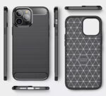 POWERTECH θήκη Carbon MOB-1929 για iPhone 15 Pro, μαύρη - 5900217991748 - Image 2