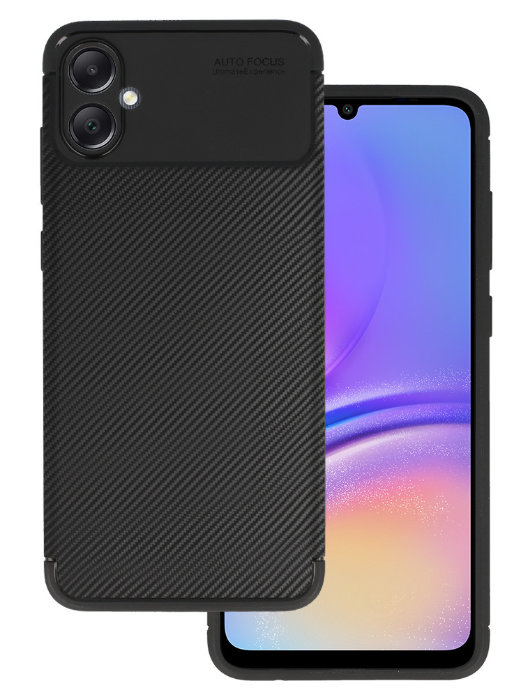 MOB-1963 POWERTECH θήκη Carbon Elite MOB-1963 για Samsung Galaxy A05, μαύρη - 5900217023197 - Image 1