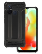 POWERTECH θήκη Armor Carbon MOB-1966 για Xiaomi Redmi 12C/11A, μαύρη - 5900217983477