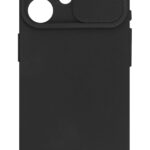 POWERTECH θήκη Camshield Soft MOB-1988 για iPhone 16, μαύρη - 5900217429906