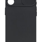 POWERTECH θήκη Camshield Soft MOB-1989 για iPhone 16 Plus, μαύρη - 5900217431619