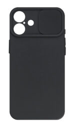POWERTECH θήκη Camshield Soft MOB-1989 για iPhone 16 Plus, μαύρη - 5900217431619
