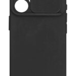 POWERTECH θήκη Camshield Soft MOB-1990 για iPhone 16 Pro, μαύρη - 5900217431411