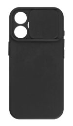 POWERTECH θήκη Camshield Soft MOB-1990 για iPhone 16 Pro, μαύρη - 5900217431411