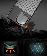 POWERTECH θήκη Thunder MOB-1996 για iPhone 16 Plus, μαύρη - 5900217431206 - Image 2