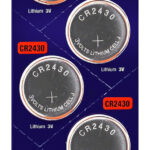 MURATA Μπαταρία λιθίου CR2430, 3V, 5τμχ - 4582503191165