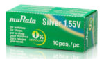 MURATA μπαταρία Silver Oxide για ρολόγια SR927, 1.55V, No395/399, 10τμχ - 4582503190793 - Image 2