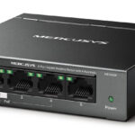 MERCUSYS Desktop Switch MS105GP, 5x 10/100/1000 Mbps, PoE+, Ver. 1.0 - 6957939001186