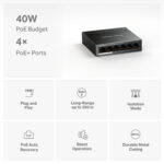 MERCUSYS Desktop Switch MS106LP, 6x 10/100 Mbps, PoE+, Ver. 1.0 - 6957939001148 - Image 2