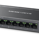 MERCUSYS Desktop Switch MS108GP, 8x 10/100/1000 Mbps, PoE+, Ver. 1.0 - 6957939001209