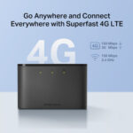 MERCUSYS router MT110, 4G LTE, WiFi 150 Mbps, 2200mAh, Ver. 2.0 - 6957939001254 - Image 2