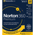 NORTON Antivirus 360 Premium ESD, 10 συσκευές, 75GB cloud, 1 έτος -