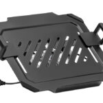 BRATECK βάση & ψύξη laptop NBH-8GL για βάση VESA, RGB, έως 17", μαύρη - 5210131078808