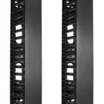 POWERTECH cable managment για rack NETW-0006, 23 θέσεων, πλαστικό, 2τμχ - 5210131017135
