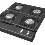 POWERTECH cooling fan με θερμοστάτη για rack NETW-0010, 29.5x31x4cm - 5210131017173