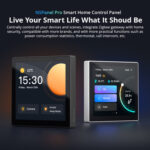 SONOFF smart panel ελέγχου NSPanel Pro, οθόνη αφής, Wi-Fi, Zigbee, μαύρο - 6920075778045 - Image 2