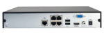 UNIARCH NVR καταγραφικό NVR-104E2-P4, H.265/H.264, 8MP, 4 κανάλια PoE - 6937096315050 - Image 2