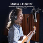 ONEODIO headset Monitor 60, 6.35mm & 3.5mm σύνδεση, Hi-Res, 50mm, μαύρο - 6974028140212 - Image 2
