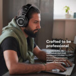 ONEODIO headset Monitor 80, 6.35mm & 3.5mm σύνδεση, Hi-Res, 40mm, μαύρο - 6974028140366 - Image 2